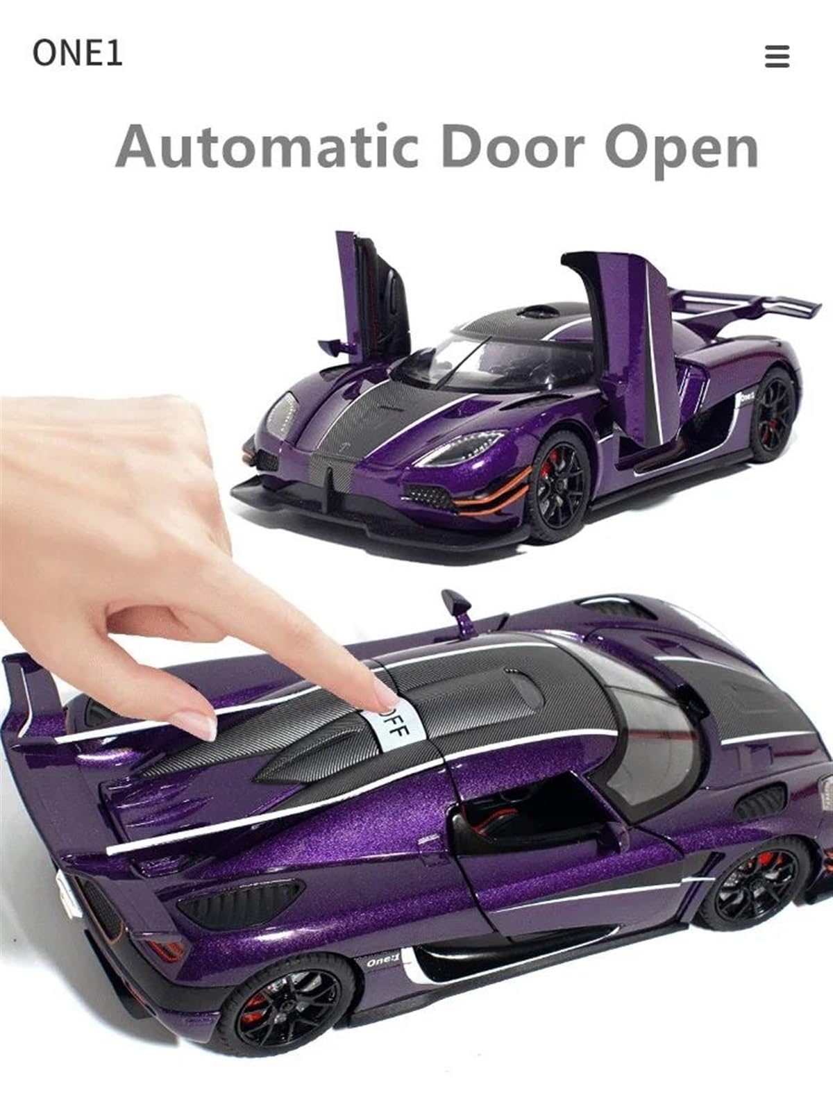 ケーニグセグ スペシャル 1/24 プラモデル Amazon | ダイキャストカー 1:24 ケーニグセグ 1 1 合金静的ダイ